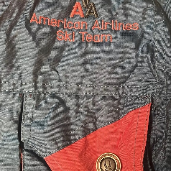Spyder Ski Jacket American Airlines Team Thinsulate Mens Small New Vinta… - Picture 6 of 6